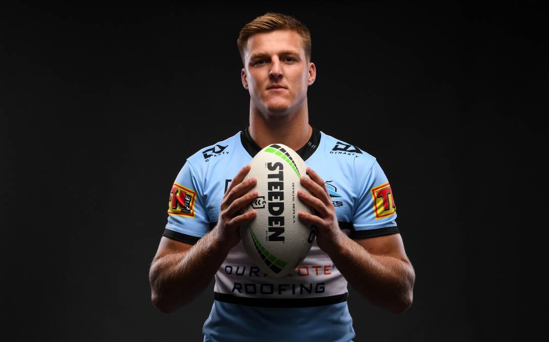 South Coast's Teig Wilton will make his NRL debut with the Cronulla-Sutherland Sharks this weekend. Photo: Grant Trouville/NRL Imagery