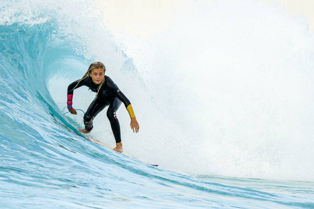 Ulladulla Boardriders' Keira Buckpitt loves surfing at her home on the South Coast. Photo: SurfChimp