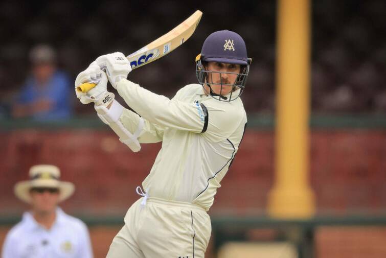 Nowra's Nic Maddison bats for Victoria during the 2020-21 season. Photo: Supplied