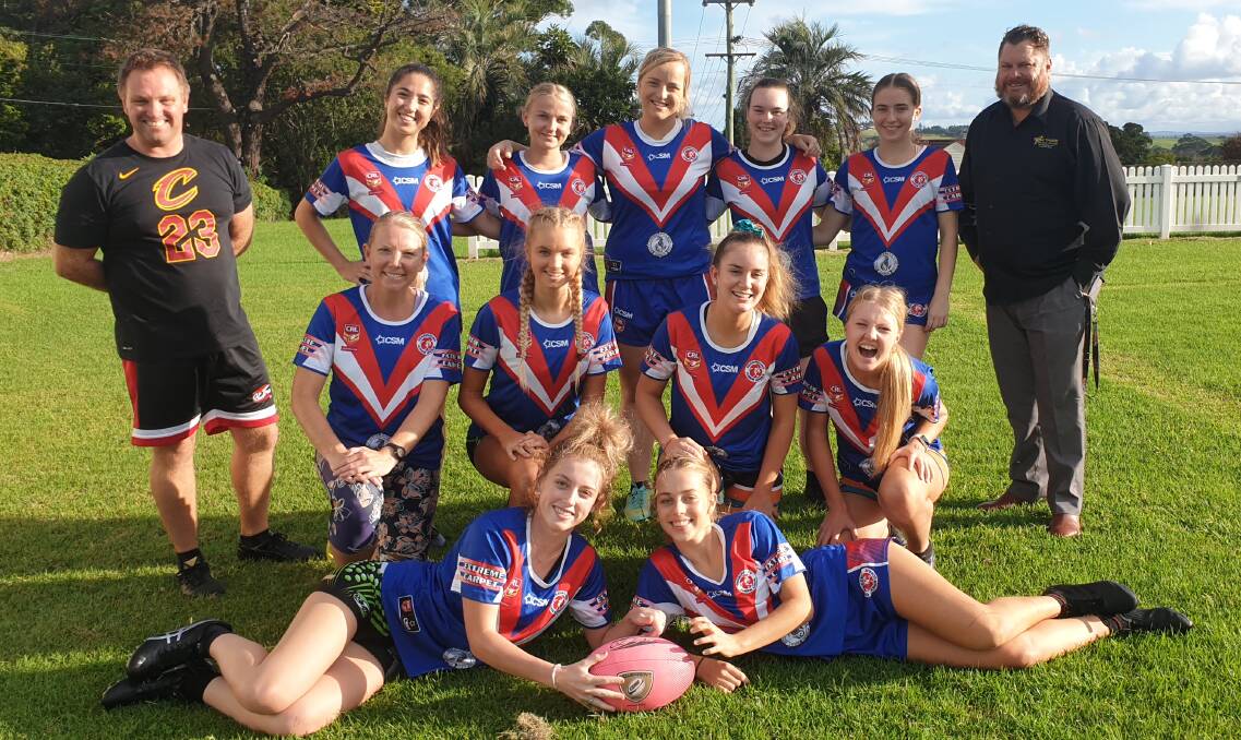 The Gerringong Lioness women's league tag side.