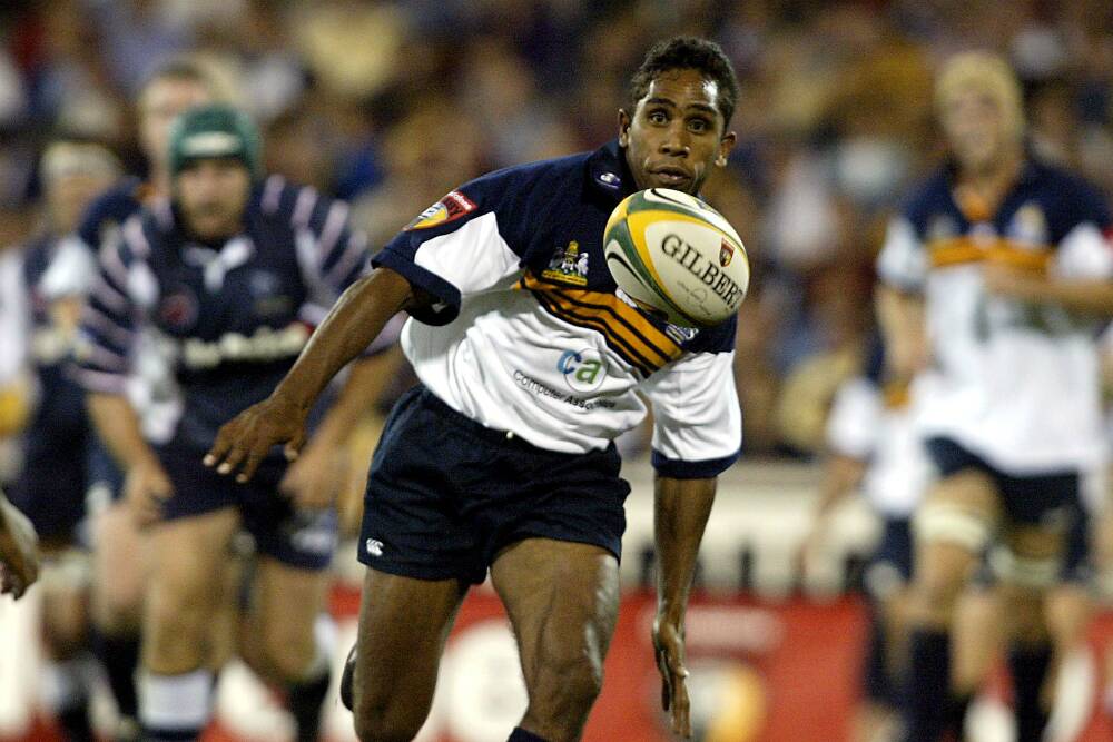 Shoalhaven's Andrew Walker has been named in the ACT Brumbies' all-time greatest side. Photo: Super Rugby 