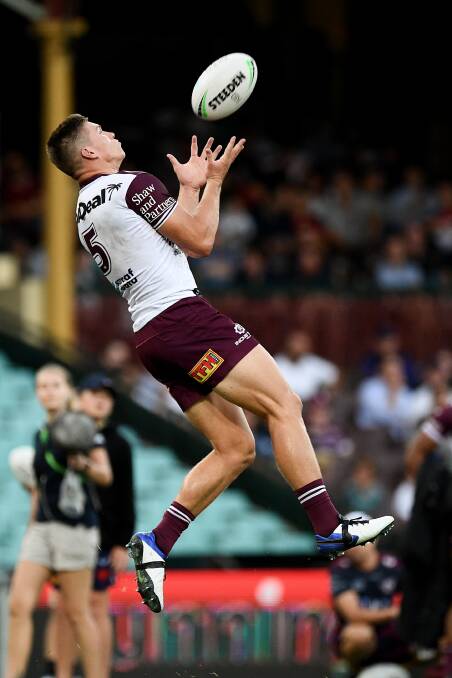 Gerringong's Reuben Garrick will start on the wing for Manly-Warringah this Friday. Photo: Speed Media/Icon Sportswire
