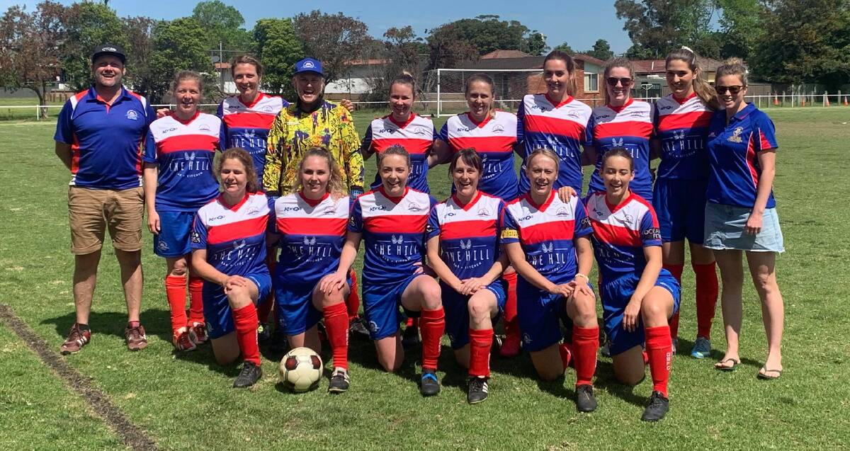 Gerringong are the 2020 Football South Coast women's division four league champions. Photo: Narrele Ahling