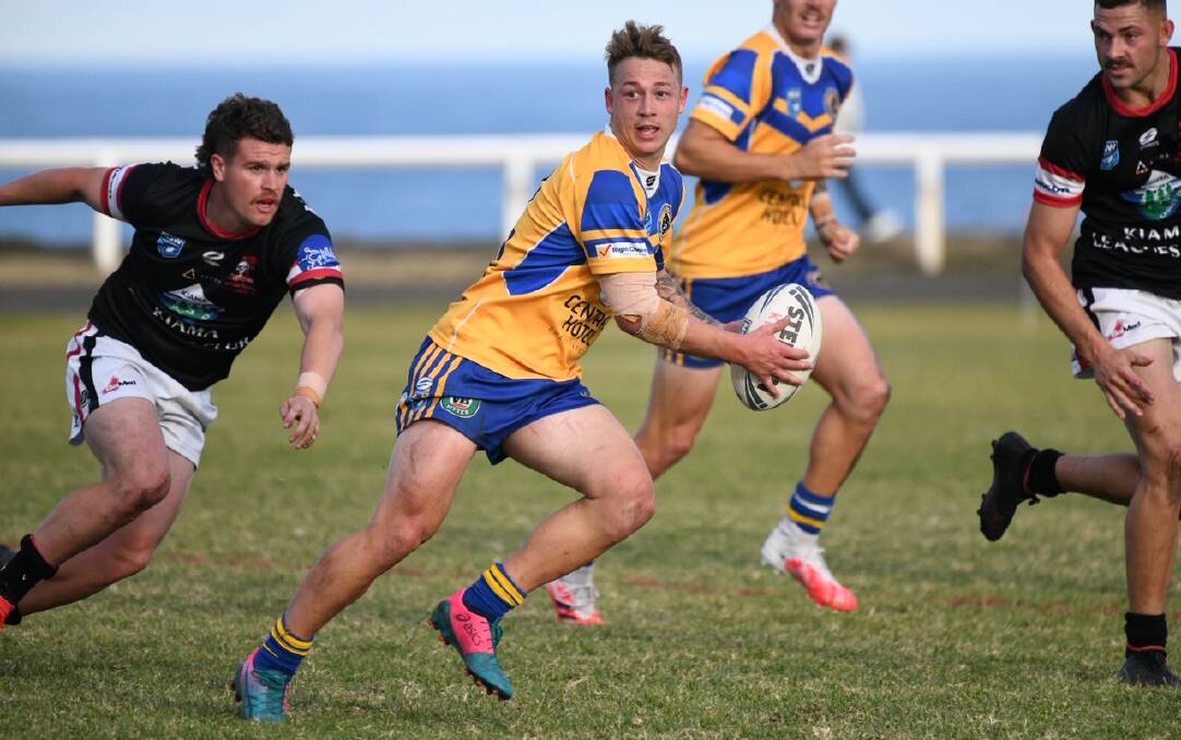 Warilla-Lake South's Sam Hooper will start at five-eighth for the Dragons on Saturday. Photo: Kristie Laird
