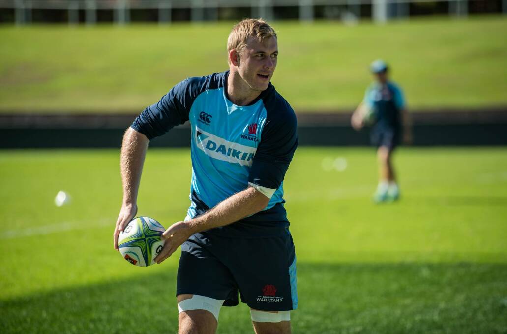 Will Miller trains with the Waratahs, Photo: NSW Rugby