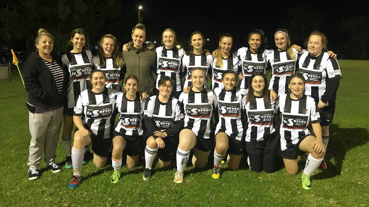 The Milton-Ulladulla Panthers first grade women's side. Photo: SUPPLIED