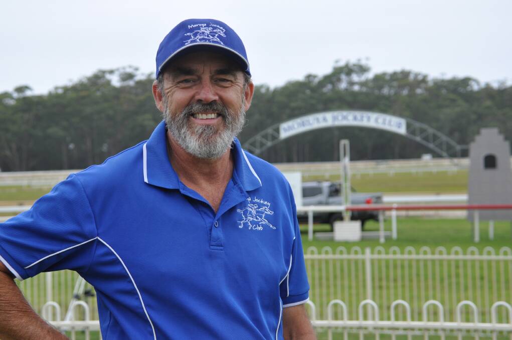 Moruya Jockey Club manager Brian Cowden will leap from the barrier in the direction of Queensland.