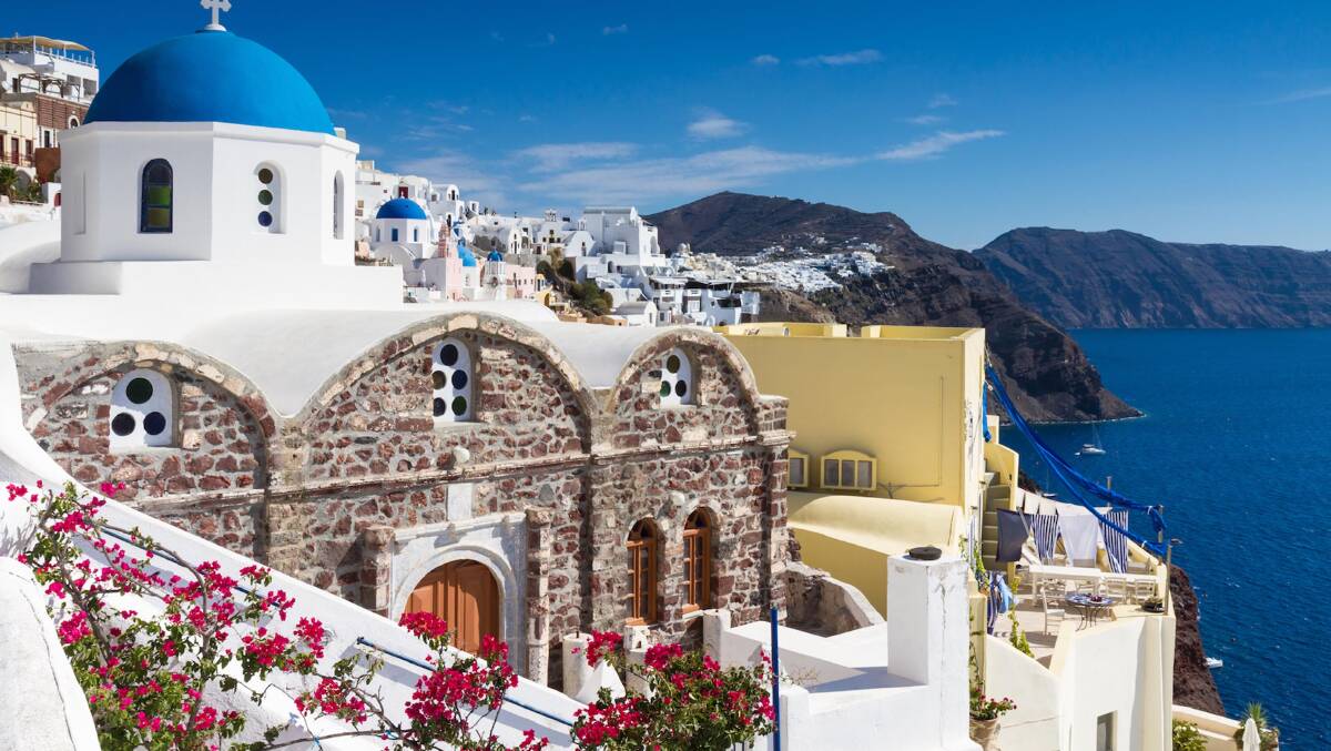 Santorini … not so hidden these days, but still an integral cog in Peregrine’s ‘Hidden Gems of Greece’ cruise.