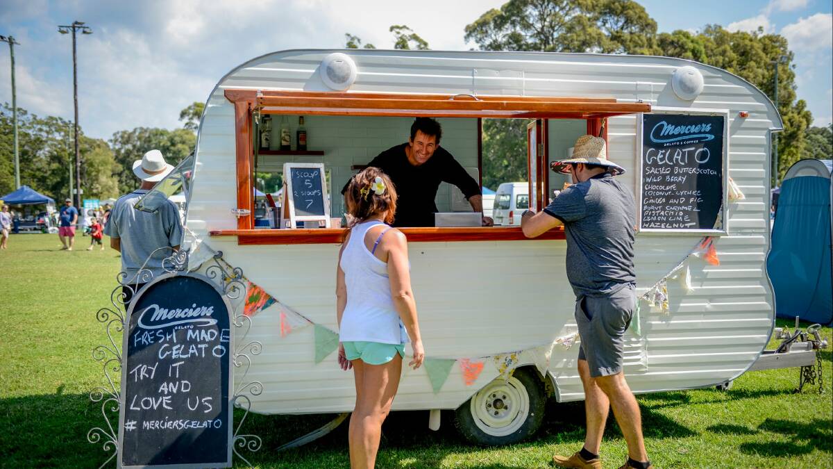 Is the best thing about Shoalhaven freshly made local gelato at Huskisson Market?