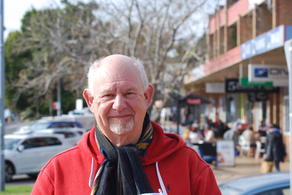 DOWNTURN: Danny Payne, president of the Huskisson chamber of commerce, saw turnover down 90 per cent in the first two weeks of the Sydney lockdown. Photo: John Hanscombe 