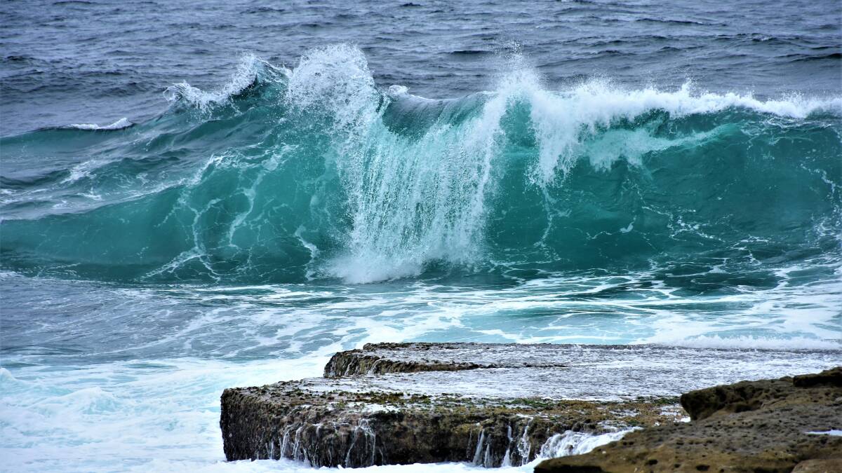 PIC OF THE DAY: Waves at Moes Rock, Booderee National Park, by Dannie & Matt Connolly Photography. Email your photos to editor@southcoastregister.com.au 