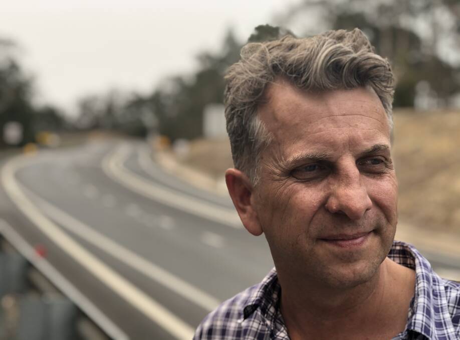 DO IT SOONER: NSW Transport Minister Andrew Constance says he aims to convince the federal government of the need for a Princes Highway strategy that would include a Nowra bypass. Photo: John Hanscombe
