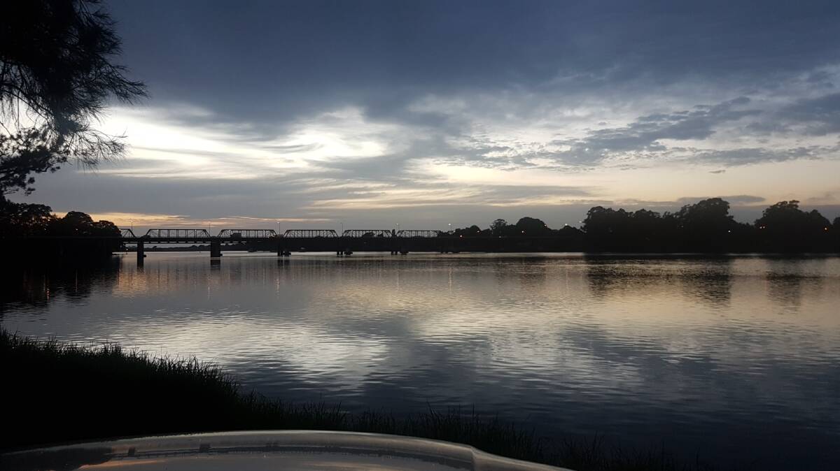 PIC OF THE DAY: Cameron Rouse captured the sunrise over the Shoalhaven River. Submit photos via Facebook or email john.hanscombe@fairfaxmedia.com.au