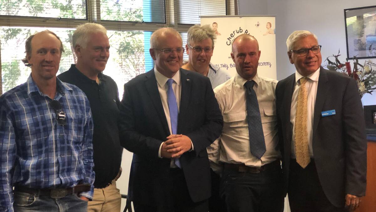 MONDAY: South Coast dairy farmers meet with Prime Minister Scott Morrison and Gilmore candidate Warren Mundine.