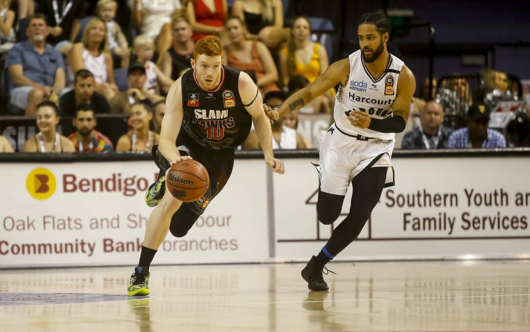 HIGHER HONOURS: Homegrown Hawks player Angus Glover has been included in the Boomers squad for the FIBA Asia Cup Qualifiers. Picture: Anna Warr
