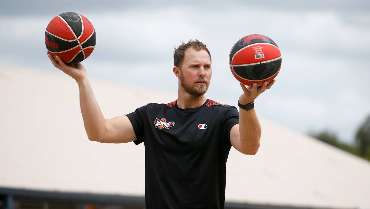 Tim Coenraad is returning to the Illawarra Hawks roster. Photo: Anna Warr