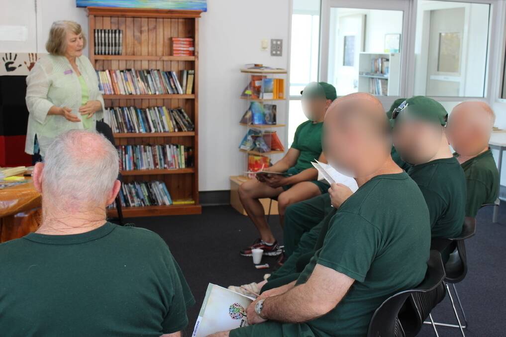 Chaplain Robyn Presdee works with inmates of South Coast Correctional Centre to develop inmates' real potential, manage their emotions and learn life skills. Pictures: Ashleigh Tullis