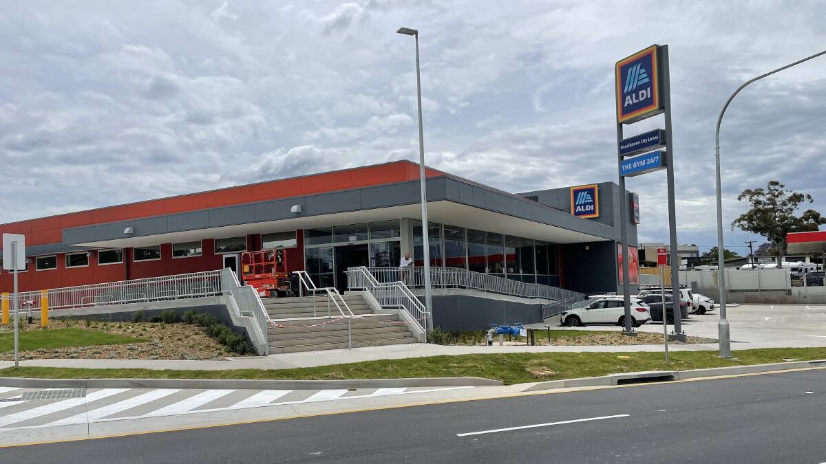 Do your shopping: The new ALDI in Bomaderry.