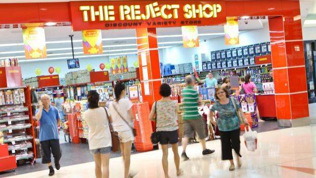 DISCOUNT: Seven Reject Shop stores will close. Photo: file. 
