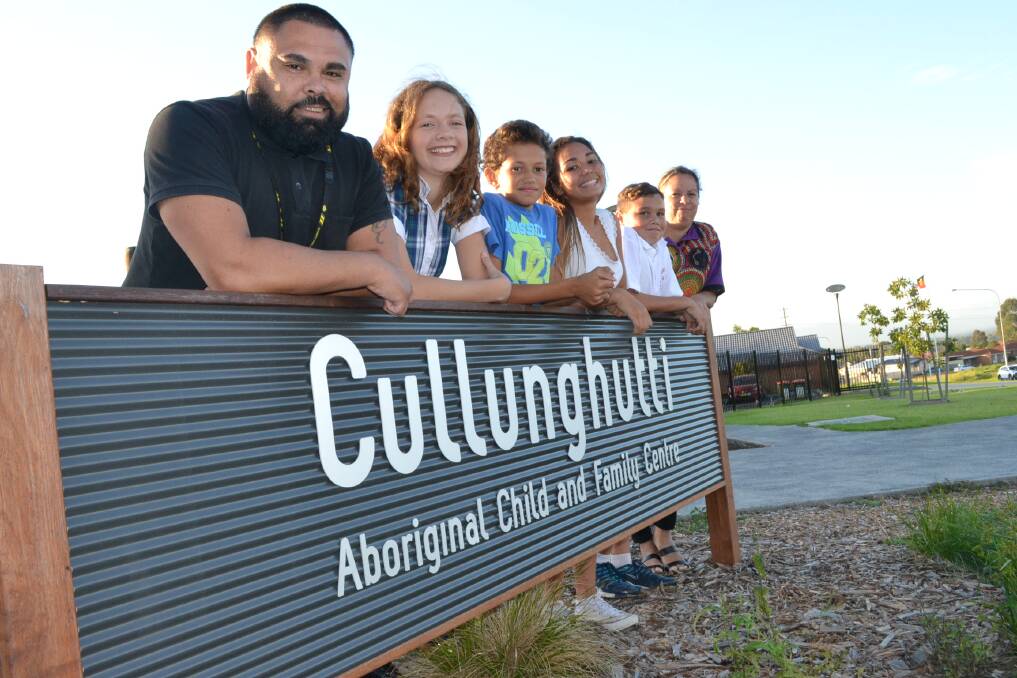 SUPPORT: Children and mentors at the Cullunghutti Aboriginal child and family centre. Photo: file. 