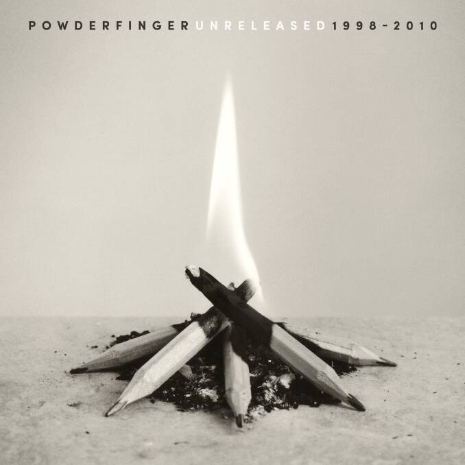 IGNITED: Powderfinger's Unreleased 1998-2010 sits proudly alongside the band's storied back catalogue.