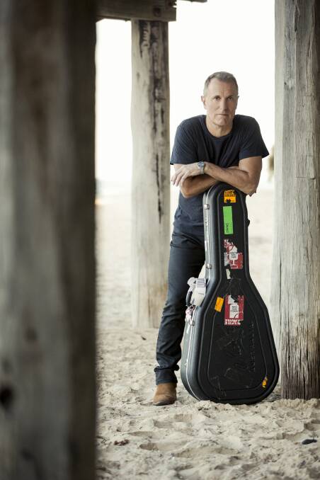 CRAWL: Back by popular demand, James Reyne will feature songs selected from throughout his career at the entertainment centre in February. Photo: Kane Hibberd