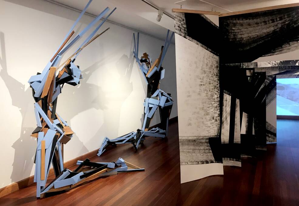 TRANSFORMED: An installation from Plaception by Shoalhaven local Elyssa Sykes-Smith.