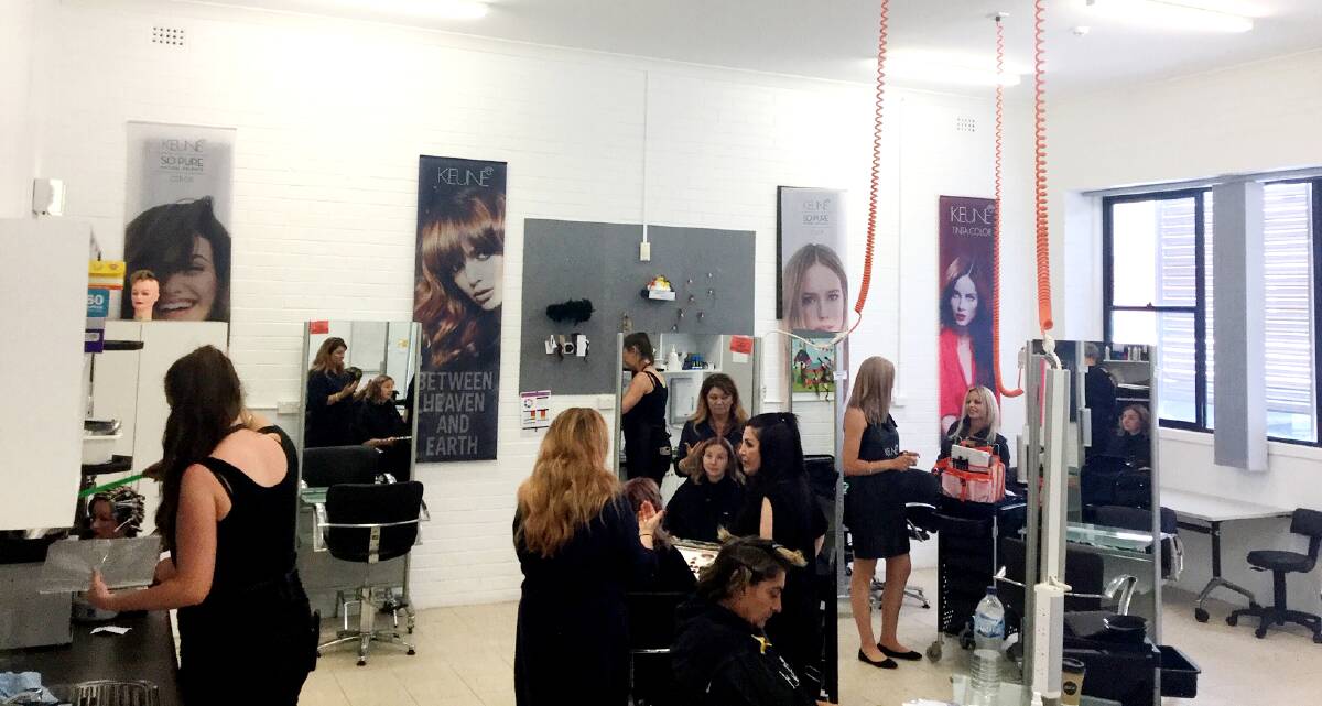 TOP TEAM: The friendly and skilled trainers at Kiama and Shoalhaven Community College’s Hair and Beauty School look forward to meeting you.
