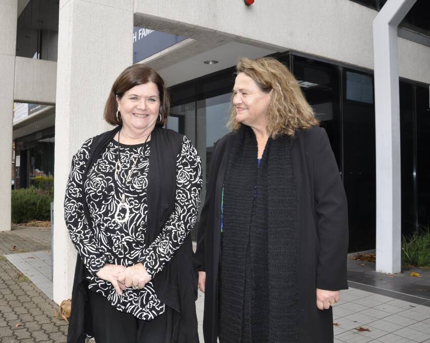 Goulburn MP Wendy Tuckerman (right) has been promoted to State Cabinet, replacing Shelley Hancock as local government minister. Photo: Louise Thrower.