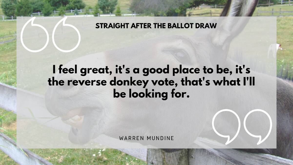 Quotable quotes on the way to the ballot box