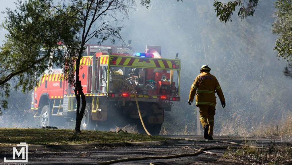Bomaderry fire. Photo: Matt Jeffrey Photography. To see more photos, just click the image above.