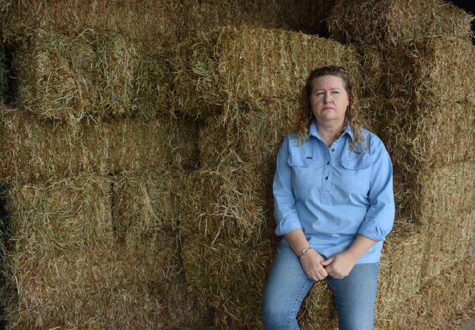 HELPING HAND: Having been personally affected by drought, Leeanne Oldfield is doing her best to support farmers experiencing severe drought in NSW. 