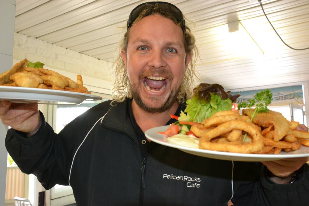 NSW's BEST: Pelican Rocks Cafe owner Sam Cardow hopes Greenwell Point can take out the title again this year. 