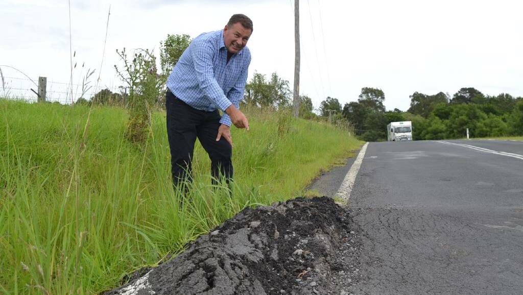 FIXED: Grant Schultz brought council's attention to this huge pothole at Matron Porter earlier this month. Council was quick to fix the hazard.
