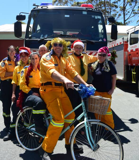 Members of the Huskisson RFS are ready for one of the town's biggest events of the year. 