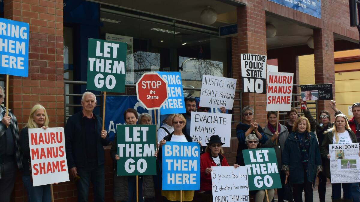 ‘Five years too many’: Shoalhaven rallies for refugees