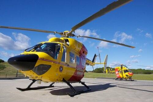 Westpac Life Saver Rescue Helicoper