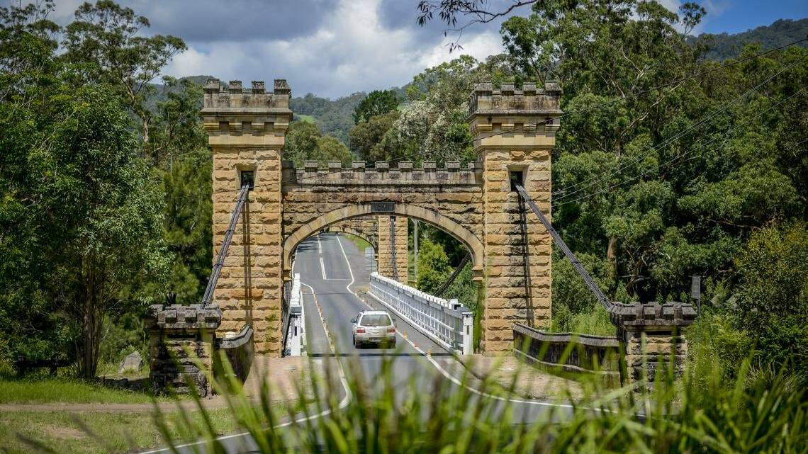 Hampden Bridge, Kangaroo Valley. Photo: Visit NSW. 
