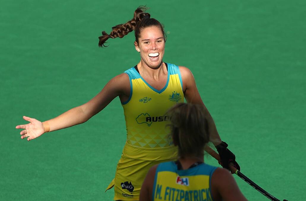 Gerringong's Grace Stewart will compete at her second Olympic Games in Tokyo. Picture: Hockey Australia