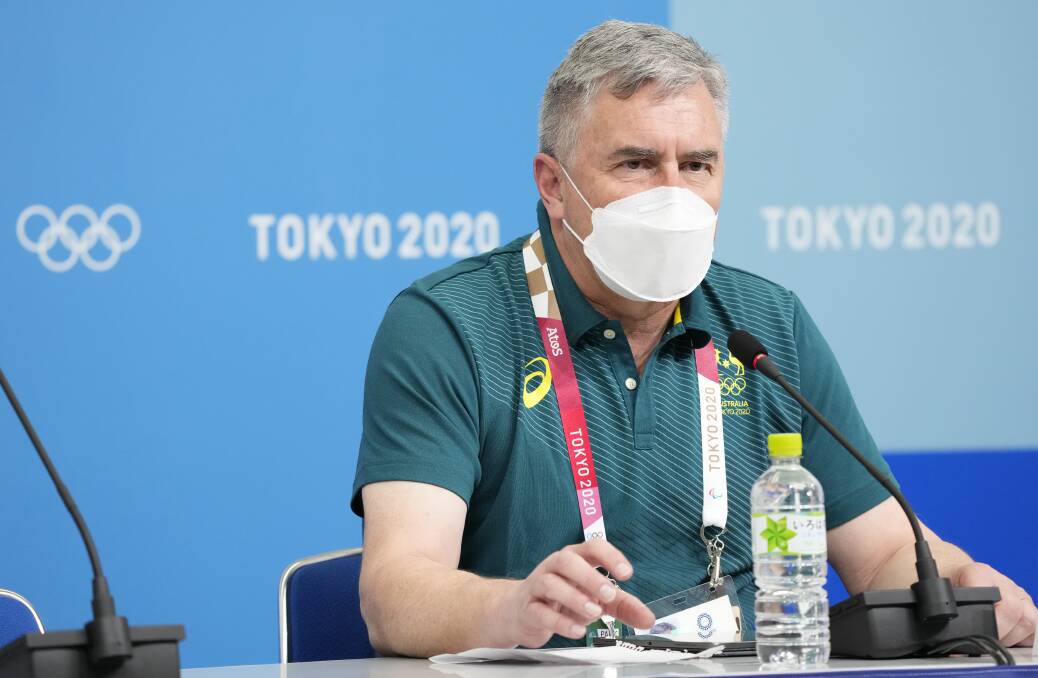 Australia's Chef de Mission Ian Chesterman is looking to protect his athletes in Tokyo. Photo: Ken Ishii