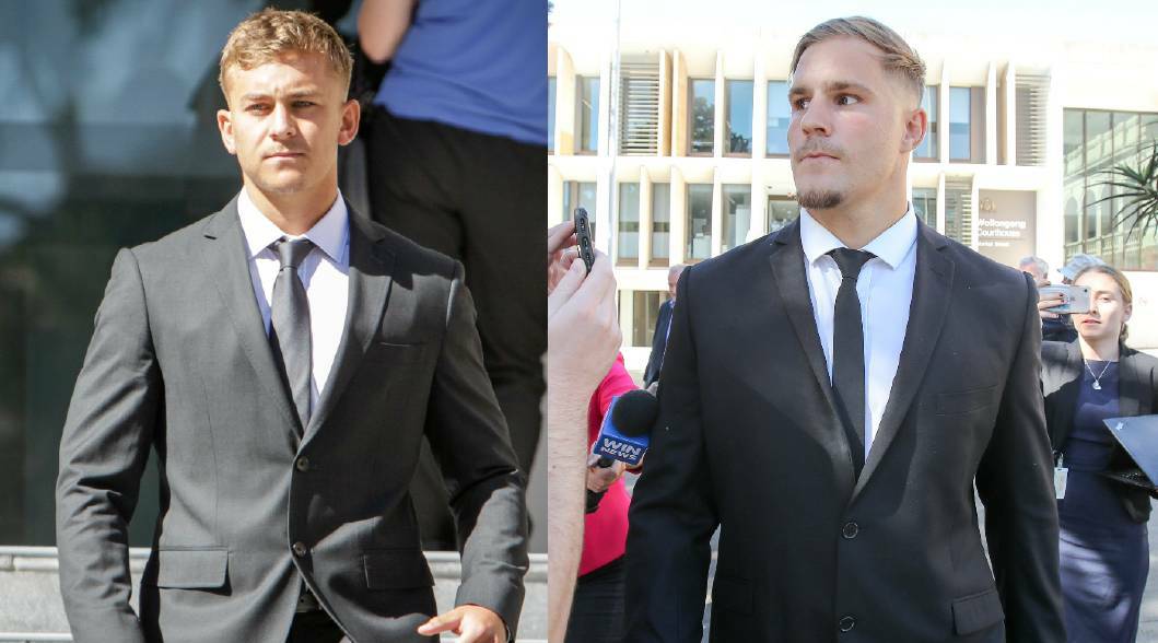 Callan Sinclair and Jack de Belin are expected to be committed for trial when they face Wollongong Local Court on Wednesday.