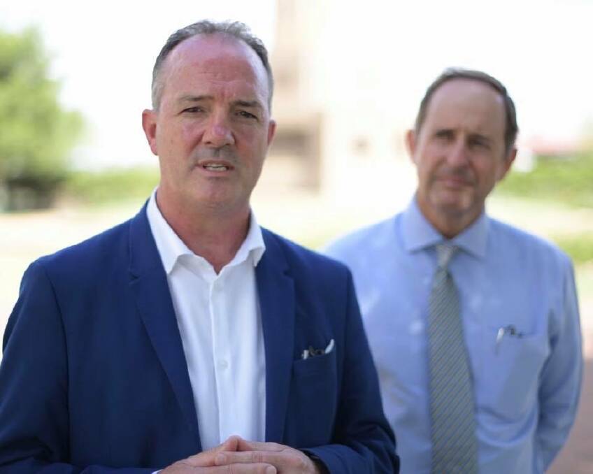 Outgoing Member of the Legislative Council Paul Green visiting Dubbo in the lead up to the NSW election, where a CDP candidate was pushing for a Regional Drug Rehab and Detox Centre.