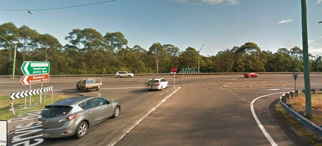 Jervis Bay Road, Princes Highway intersection. Picture: Google Maps