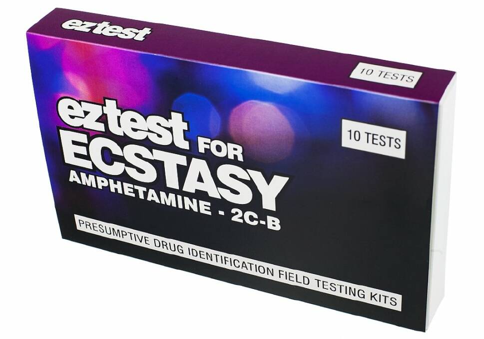 Example of pill-testing kit 