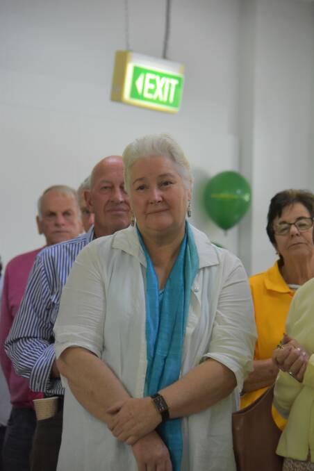 Former Gilmore MP Ann Sudmalis at Katrina Hodgkinson's campaign launch on Thursday.