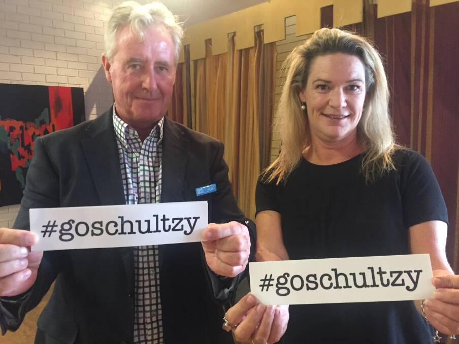 Micky Scott and Leonie Smith say Grant Schultz is known for being a man of integrity, an honest person and someone who will do the right thing for the community.