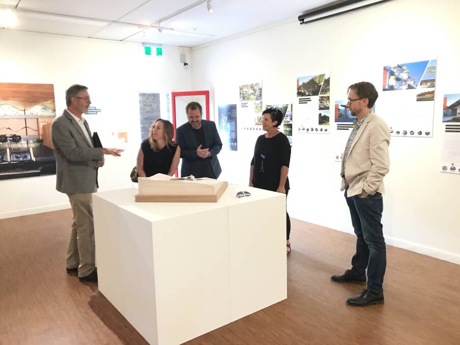 Opening of the exhibition at Shoalhaven Regional Gallery on Saturday. Picture: Supplied
