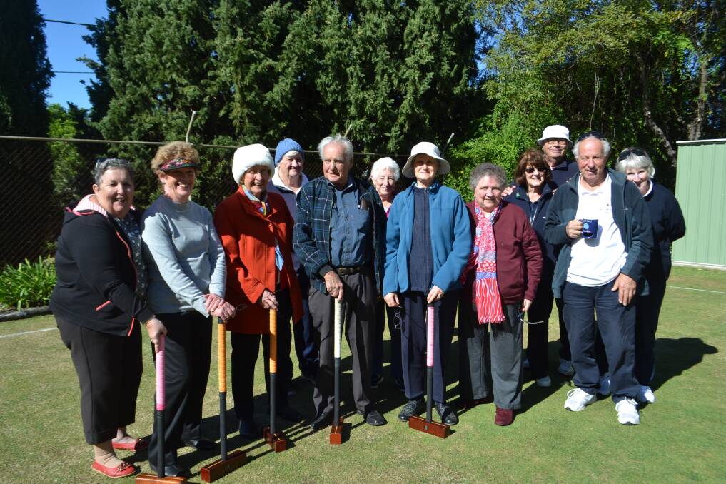 Nowra senior citizens playing croquet recently. They plan on talking about the matter at an upcoming meeting.