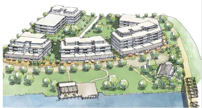 Artist's impression of part of the development. Picture: Supplied