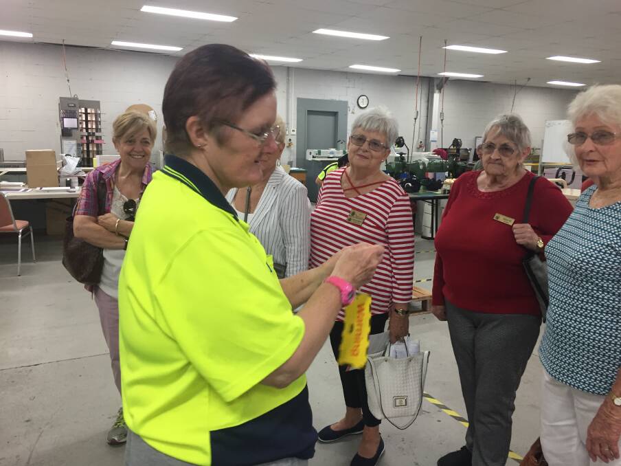 Flagstaff staff are keen to show the community the inner workings of the social enterprise during Seniors Festival. Picture: Contributed